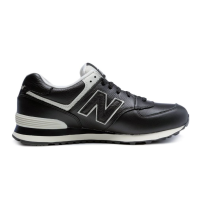 New Balance 574 Leather Black