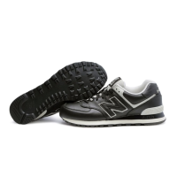 New Balance 574 Leather Black