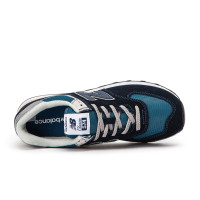 Кроссовки 574 New Balance (Нью Баланс) мужские Dark Blue (Grey)