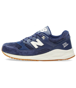 Кроссовки New Balance 530 dark blue с белым