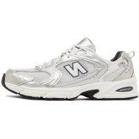 New Balance 530 White Metallic Silver