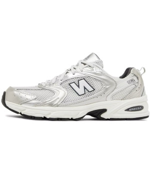 New Balance 530 White Metallic Silver