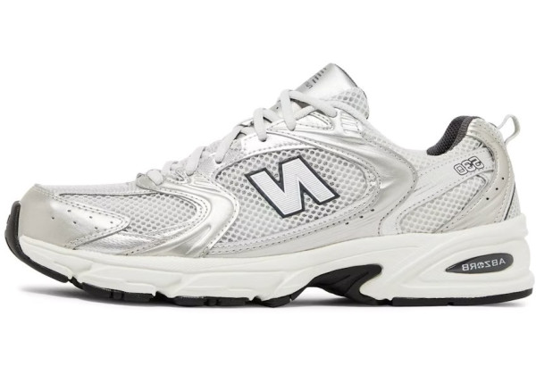 New Balance 530 White Metallic Silver