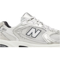 New Balance 530 White Metallic Silver