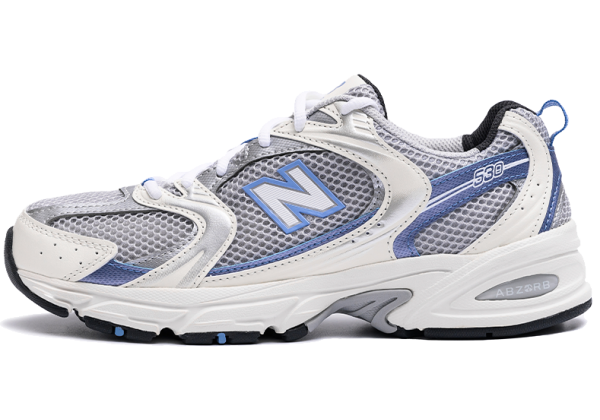 New Balance 530 White Steel Blue