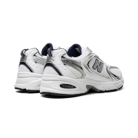 New Balance 530 White Silver Navy