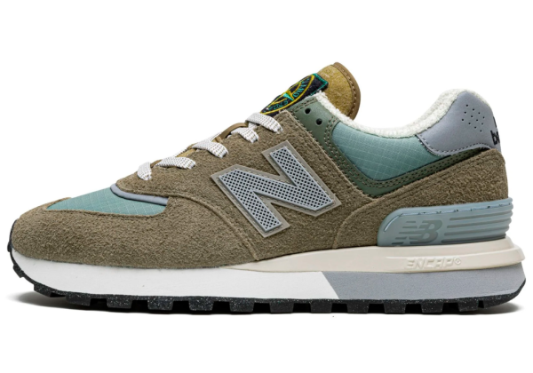 New Balance U574LG Legacy Stone Island Steel Blue