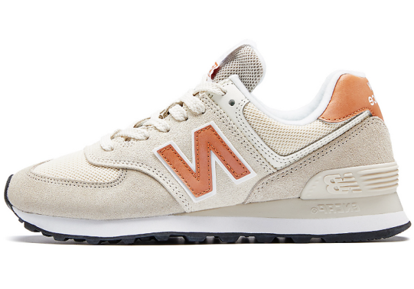 New Balance 574 Beige Orange