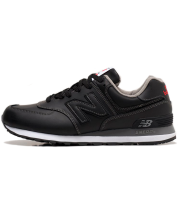 Кроссовки New Balance 574 Leather Black