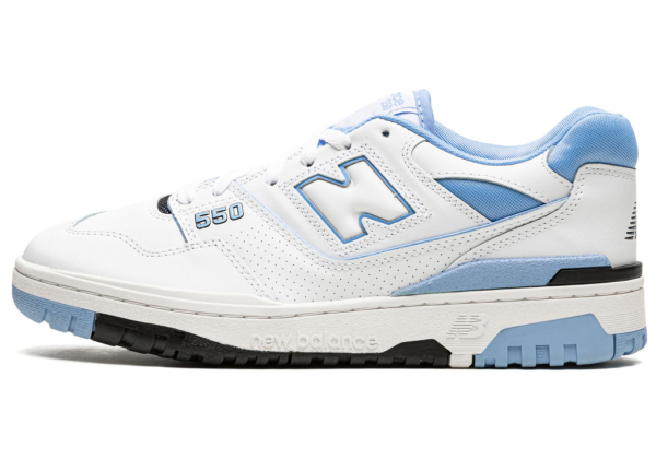 New Balance 550 White Carolina Blue