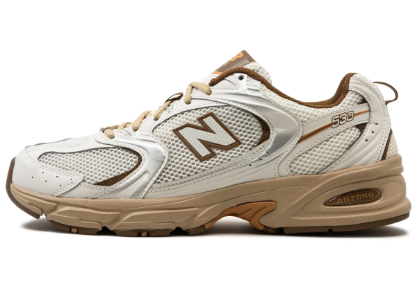 New Balance 530 Off White Brown