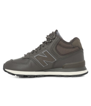 Кроссовки New Balance 574 оливковые зимние