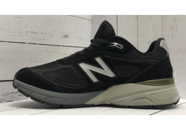 Кроссовки New Balance 990 черные с серым