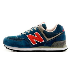 Кроссовки New Balance 574 красно-синие 