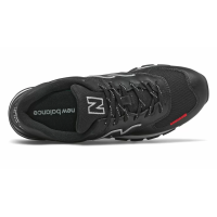 Кроссовки New Balance мужские кроссовки 574 Rugged черные с красными вставками