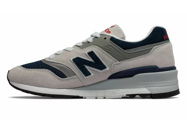 Кроссовки New Balance 1600 серые с темно-синим