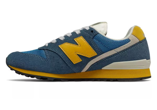 Кроссовки New Balance 996 синие с желтым