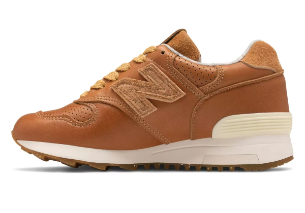 Кроссовки New Balance 1400 коричневые кожаные