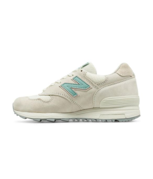 Кроссовки New Balance 1400 бежевые с бирюзовым