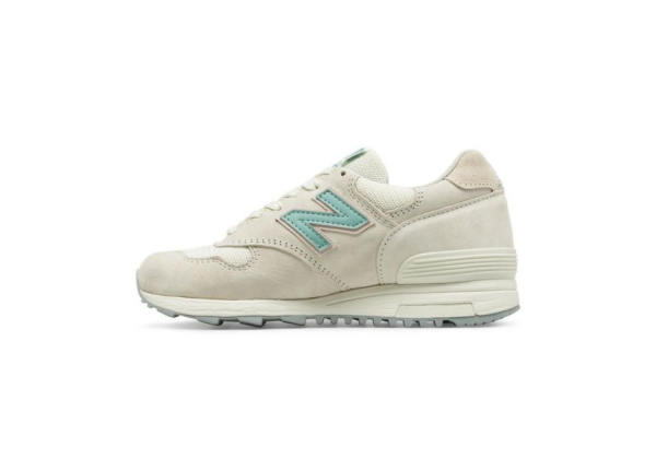 Кроссовки New Balance 1400 бежевые с бирюзовым