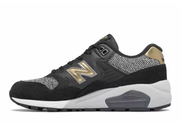 Кроссовки New Balance 580 черные с надписями