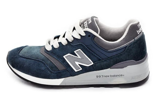 Кроссовки New Balance 997 синий с серым 