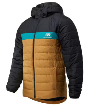 Куртка New Balance Athletics Terrain Down 78 Blue Brown