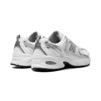 New Balance 530 White Silver Metallic