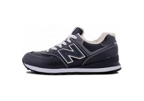 New Balance 574 Dark Blue зимние
