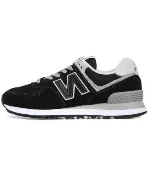 New Balance 574 Black Silver Grey