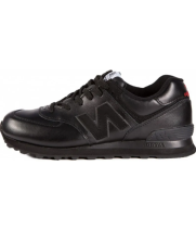 New Balance 574 All Black Leather