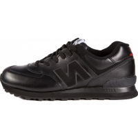 New Balance 574 All Black Leather