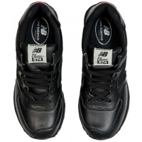 New Balance 574 All Black Leather