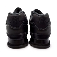 New Balance 574 Leather Total Black