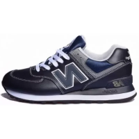New Balance 574 Black Blue