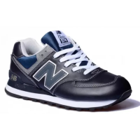 New Balance 574 Black Blue