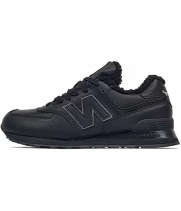 New Balance 574 All Black зимние