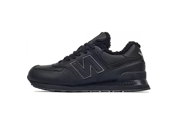 New Balance 574 All Black зимние
