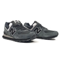 New Balance 574 Grey Black White Graphite