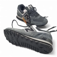 New Balance 574 Grey Black White Graphite