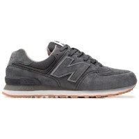 New Balance 574 Dark Grey Suede
