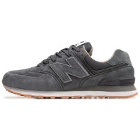 New Balance 574 Dark Grey Suede