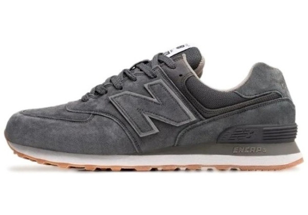 New Balance 574 Dark Grey Suede