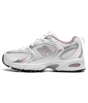 New Balance 530 White Silver Ice Wine