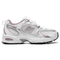 New Balance 530 White Silver Ice Wine
