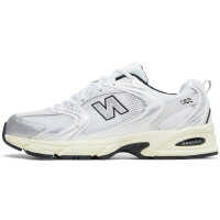 New Balance 530 White Silver Navy