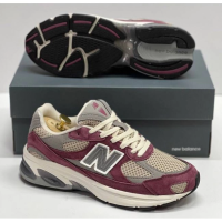 New Balance 2010 Grey Sand Burgundy
