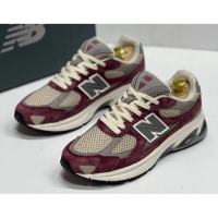 New Balance 2010 Grey Sand Burgundy