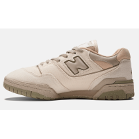 New Balance 550 Cream Canvas