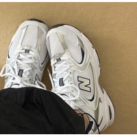 New Balance 530 White Silver Navy